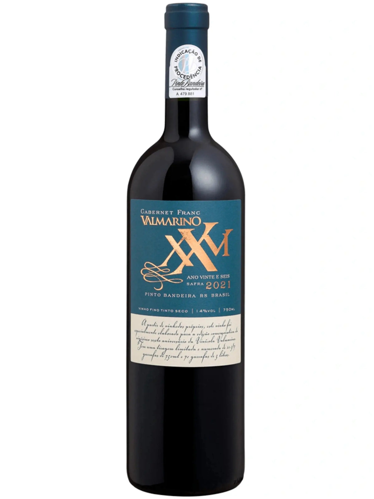Valmarino Cabernet Franc Xxvi 2021