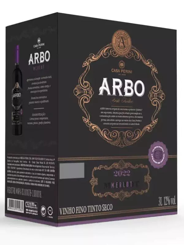 Arbo Merlot Bag-in-Box 3 litros (Perini)