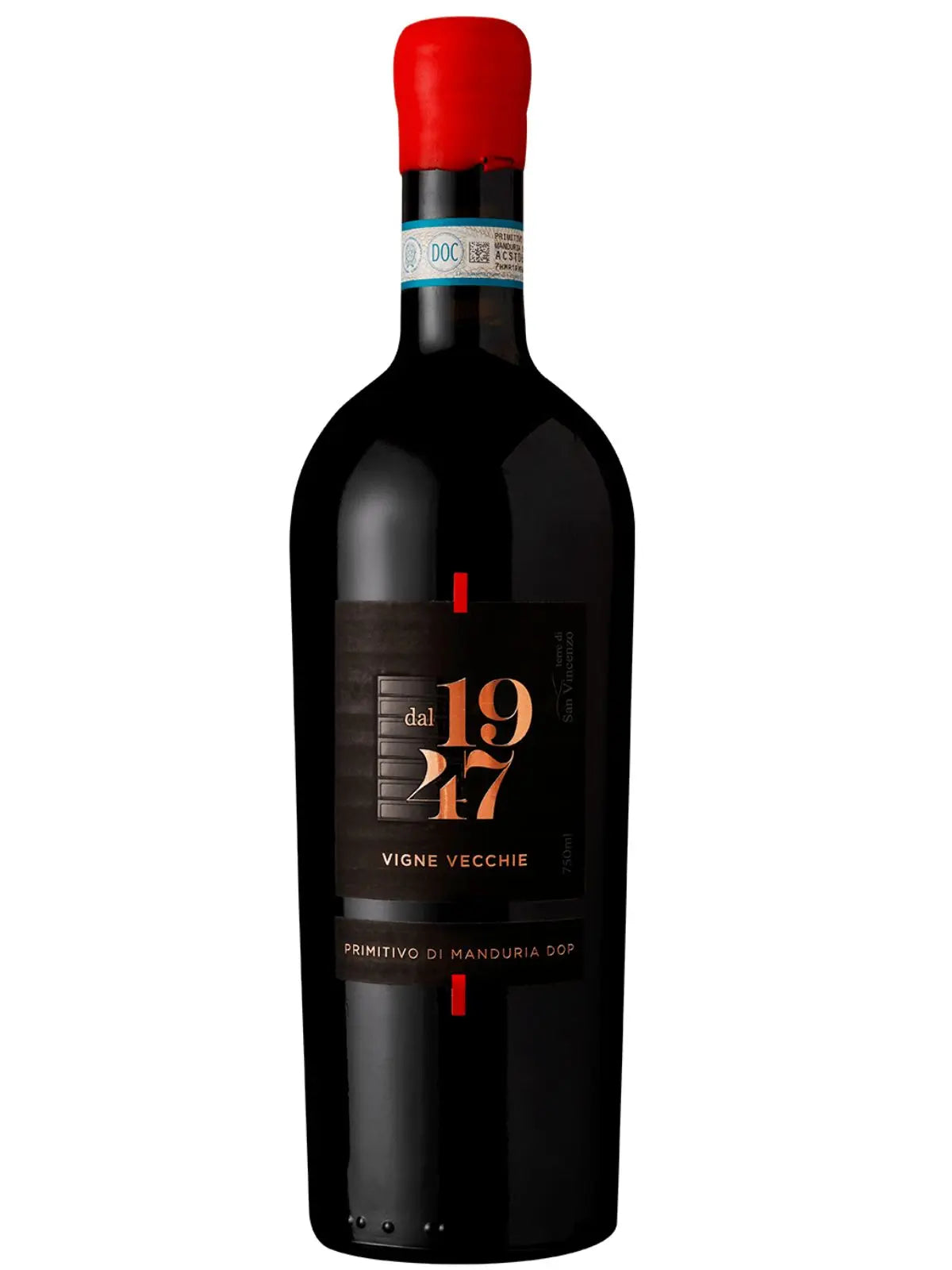 Dal 1947 Primitivo di Manduria DOP 2022 – Terre Di San Vicenzo