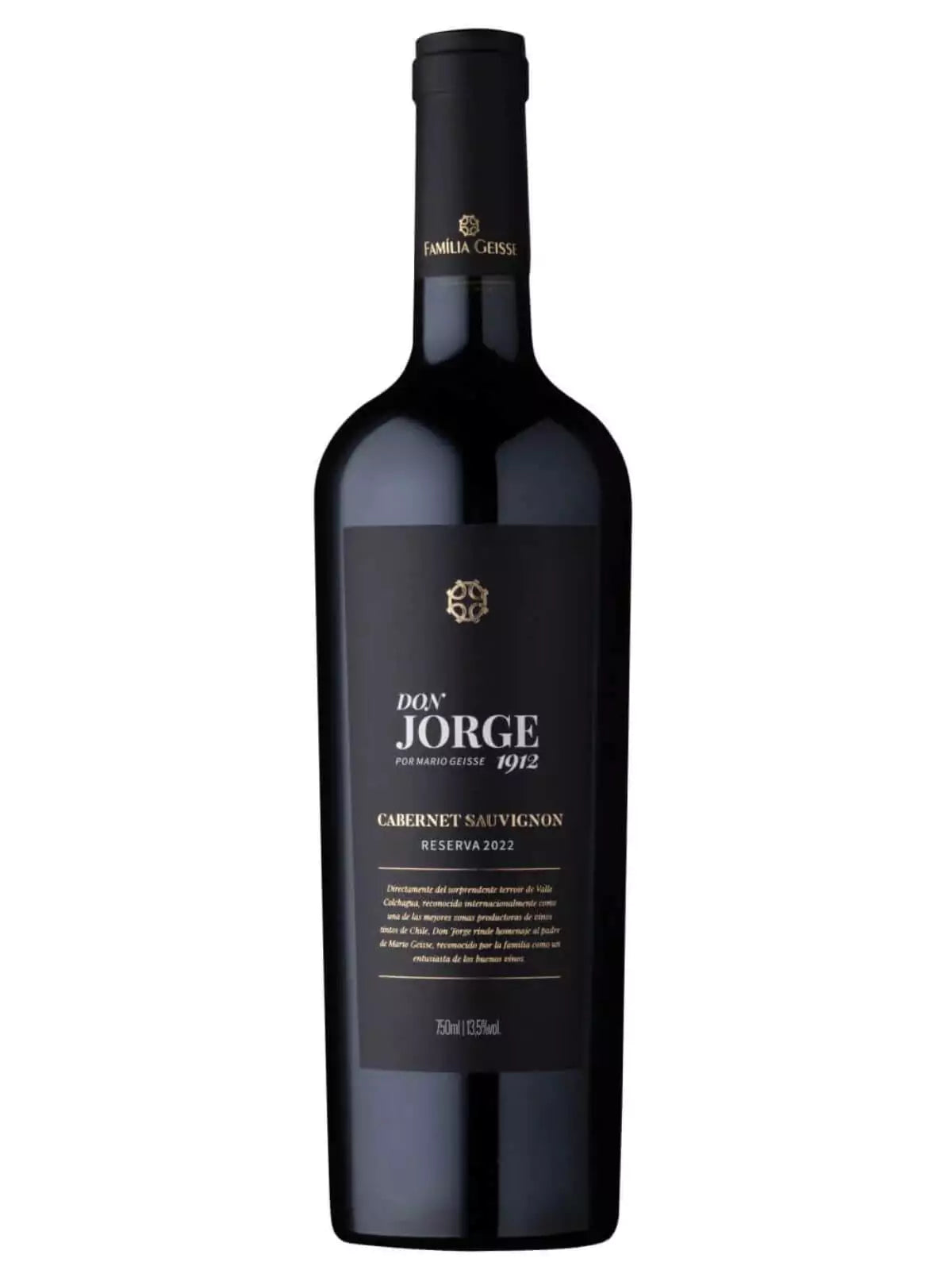 Don Jorge, por Mario Geisse Reserva Cabernet Sauvignon