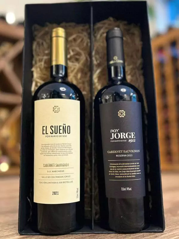 Kit Mario Geisse com 2 Garrafas