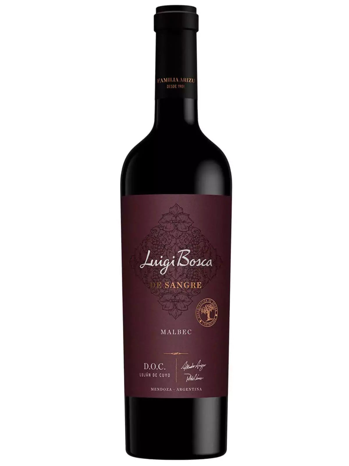 Luigi Bosca De Sangre Malbec DOC Lujan de Cuyo 2022/2023 | 93DEC 93DES