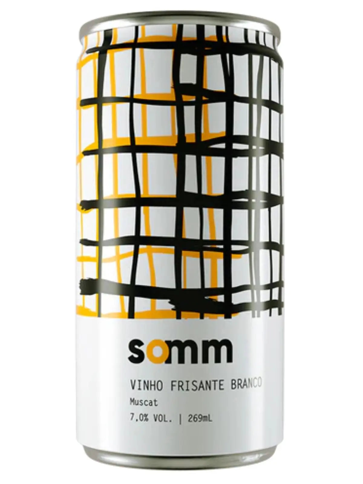 Vinho em Lata Somm Frisante Branco Moscatel (269ml)